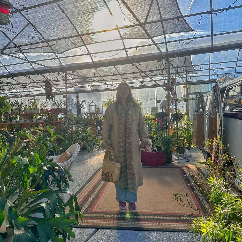 Warm Fur Lined Long Coat